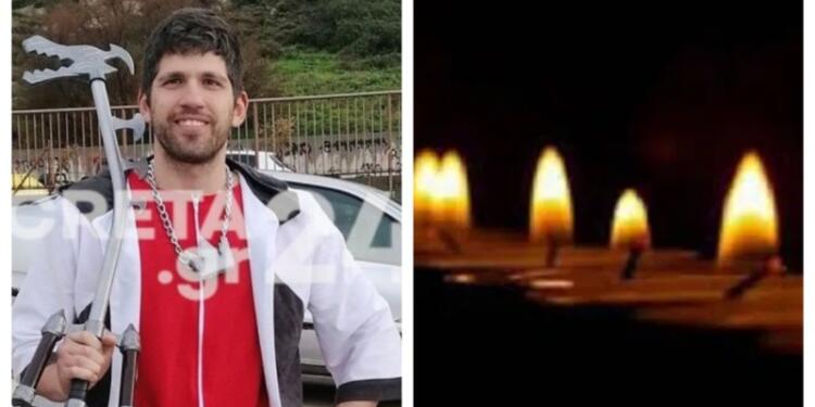 Κρήτη: Βουβός πόνος στην κηδεία του 32χρονου πυροσβέστη που «έφυγε» τόσο άδικα – Τραγική φιγούρα η μητέρα του