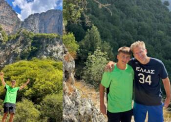 Περήφανος μπαμπάς ο Άκης Σκέρτσος: Συγκινεί το μήνυμα για το πρόβλημα υγείας του γιου του – «Τον θαυμάζω γιατί είναι μαχητής»