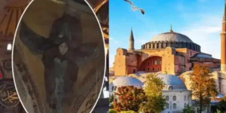 Ανατριχίλα μέσα στην Αγιά Σοφιά: Η ημέρα που… εμφανίστηκε ο Άγγελος με τα έξι φτερά, ήταν «κρυμμένος» 160 χρόνια