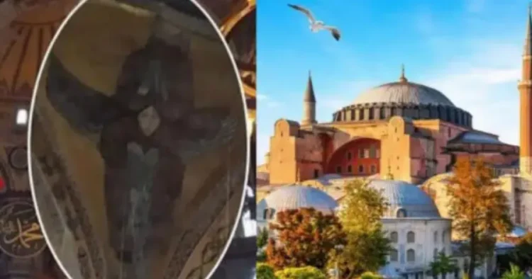 Ανατριχίλα μέσα στην Αγιά Σοφιά: Η ημέρα που… εμφανίστηκε ο Άγγελος με τα έξι φτερά, ήταν «κρυμμένος» 160 χρόνια