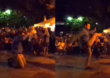 Άλα της! Ο Απόστολος Γκλέτσος χόρεψε βαρύ αντρίκιο ζεϊμπέκικο και «έτριξαν» τα πατώματα (video)