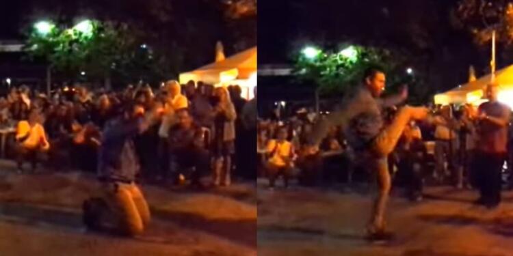 Άλα της! Ο Απόστολος Γκλέτσος χόρεψε βαρύ αντρίκιο ζεϊμπέκικο και «έτριξαν» τα πατώματα (video)