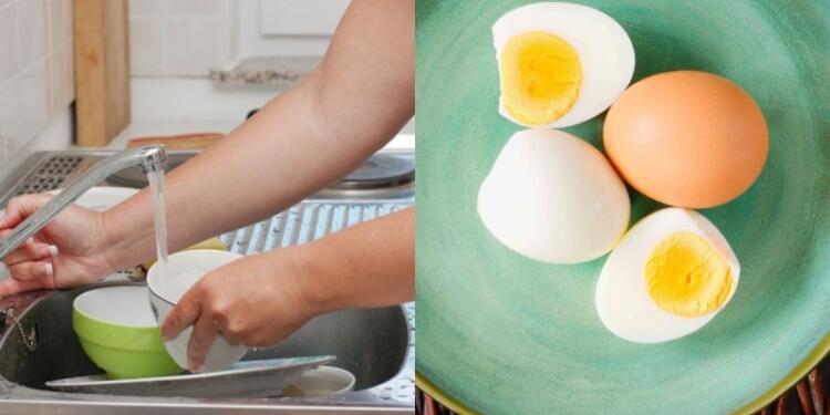 Δεν χρειάζεται τρίψιμο: Ξεφορτωθείτε την αυγουλίλα από τα πιάτα και τα ποτήρια με ένα κόλπο