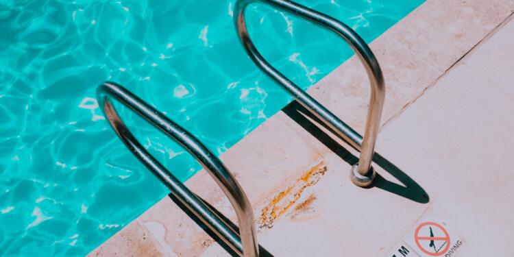 stainless steel pool handle