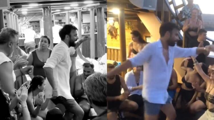 Έτριξαν τα πατώματα: Το «βαρύ» και αντρίκειο ζεϊμπέκικο του Ανδρέα Γεωργίου λίγο πριν ντυθεί γαμπρός (videos)