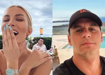 Την κρατούσε από τη μέση κι εκείνη χαμογελούσε: Η τρυφερή φωτογραφία της Κατερίνας Καινούργιου με τον Πάνο Κουτσουμπή σε βραδινή έξοδο στην Πάρο