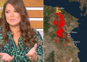 «Εμείς ευθυνόμαστε, χάος ανίκατε μάχαν»: Η Καίτη Γαρμπή είπε αυτό που κανείς δεν τόλμησε για τις πυρκαγιές στην Αττική