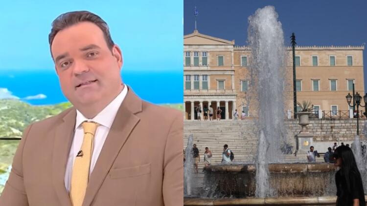 Απλώνει «λάβα» πάνω από όλη την Ελλάδα ο Κλέαρχος Μαρουσάκης: «Μέχρι το Δεκαπενταύγουστο προσέξτε και κάντε υπομονή, ανεβαίνουμε πάνω από 40 και αυτό θα κρατήσει»