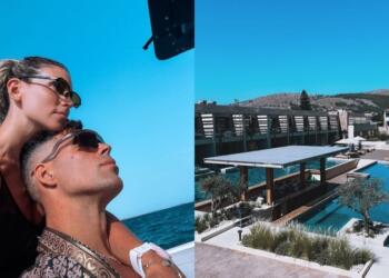 Καταραμένη φτώχεια: Τόσο κοστίζει μια βραδιά στο ξενοδοχείο όπου έμειναν Αθηνά Οικονομάκου και Μπρούνο Τσερέλα στην Χίο