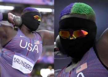 Ολυμπιακοί Αγώνες 2024: Το non-binary Ρέιβεν Σόντερς φορά μάσκα κατά τη διάρκεια του αγώνα και ταυτίζεται με τον Hulk