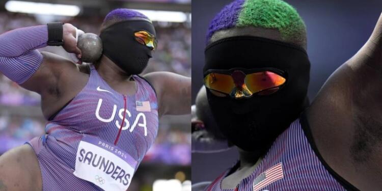 Ολυμπιακοί Αγώνες 2024: Το non-binary Ρέιβεν Σόντερς φορά μάσκα κατά τη διάρκεια του αγώνα και ταυτίζεται με τον Hulk