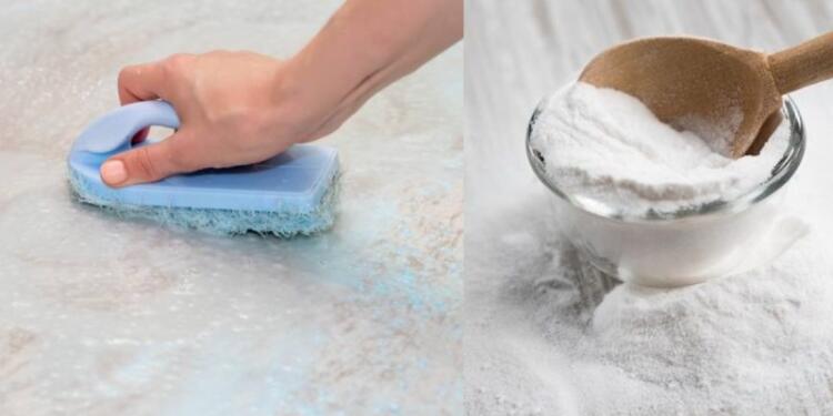 Μπήκες σπίτι μετά τη βροχή; Το κόλπο με τη μαγειρική σόδα για πλακάκια λευκά σαν γάλα