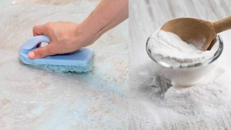 Μπήκες σπίτι μετά τη βροχή; Το κόλπο με τη μαγειρική σόδα για πλακάκια λευκά σαν γάλα