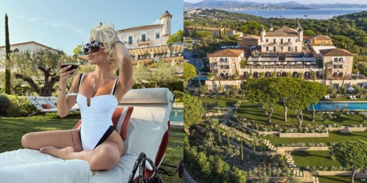 Το «φυσάει» το παραδάκι η Παναγιώταρου στο Saint-Tropez: Tόσo κοστίζει για μια βραδιά το πολυτελές ξενοδοχείο που κάνει διακοπές