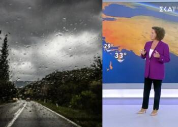 Κουδούνι συναγερμού χτυπά η Χριστίνα Σούζη: Τέλος το καλοκαίρι – Ο ουρανός σκοτεινιάζει και τρέμουν οι περιοχές…