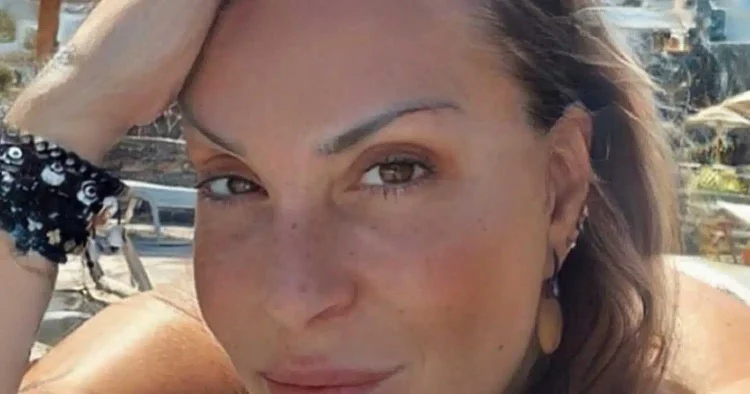 Ναταλία Γερμανού: Η νέα φωτογραφία χωρίς μακιγιάζ από τις καλοκαιρινές της διακοπές