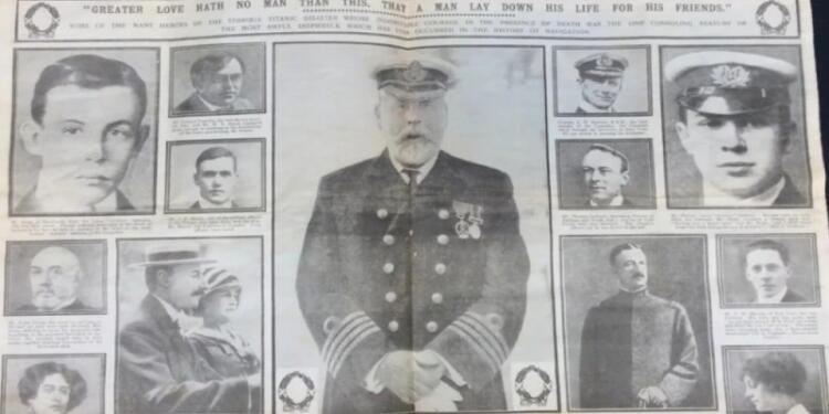 Συγκλονιστική αποκάλυψη για το ναυάγιο του Τιτανικού: Ξεχασμένο φύλλο εφημερίδας περιγράφει τις ώρες αγωνίας των συγγενών των θυμάτων