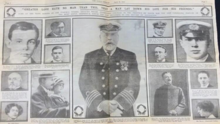 Συγκλονιστική αποκάλυψη για το ναυάγιο του Τιτανικού: Ξεχασμένο φύλλο εφημερίδας περιγράφει τις ώρες αγωνίας των συγγενών των θυμάτων