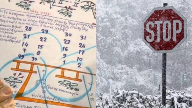 Επίσημα τα Μερομήνια 7μήνου – Πότε θα χιονίσει μέχρι τον Μάρτιο 2025