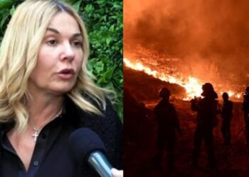 Οργισμένη η Χριστίνα Παππά: «Πιάστε τους αλήτες κρεμάστε τους – Κανένα έλεος στους εμπρηστές»