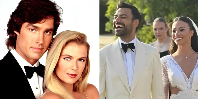 H «Μπρουκ» από την «Τόλμη και γοητεία» ‘εσκασε σε γάμο και τρέλανε γαμπρό και νυφη