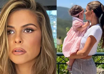 Μαρία Μενούνος: Πρώτη φορά στην Ελλάδα με την κόρη της – Οι φωτογραφίες από το χωριό της