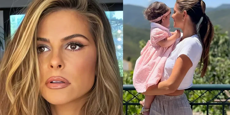 Μαρία Μενούνος: Πρώτη φορά στην Ελλάδα με την κόρη της – Οι φωτογραφίες από το χωριό της