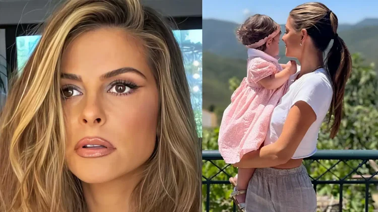 Μαρία Μενούνος: Πρώτη φορά στην Ελλάδα με την κόρη της – Οι φωτογραφίες από το χωριό της