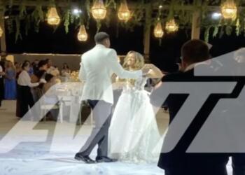 Φωτογραφίες με τα γαμπριάτικα και το νυφικό: Γιάννης Αντετοκούνμπο και Μαράια στον πρώτο τους χορό μετά το γάμο