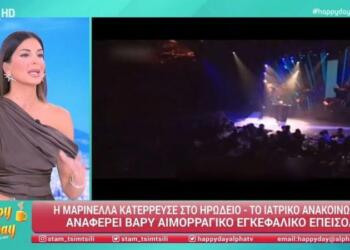 Happy Day: «Αν θέλετε μπορείτε να αλλάξετε κανάλι από τώρα» – Η ανακοίνωση της Τσιμτσιλή για την Μαρινέλλα