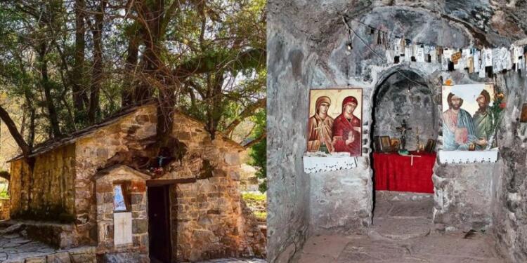 17 πλατάνια, 20 μέτρα ύψος: Γιορτάζει σήμερα το εκκλησάκι της Αγίας Θεοδώρας στην Πελοπόννησο που μπήκε βιβλίο Γκίνες