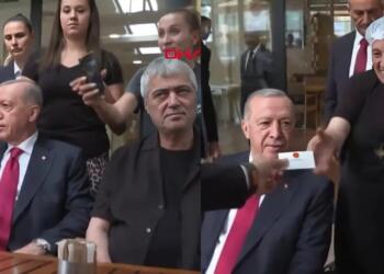 Ο «πολλά βαρύς» Ταγίπ Ερντογάν παρήγγειλε ελληνικό φραπέ και «πάγωσε» τη σερβιτόρα