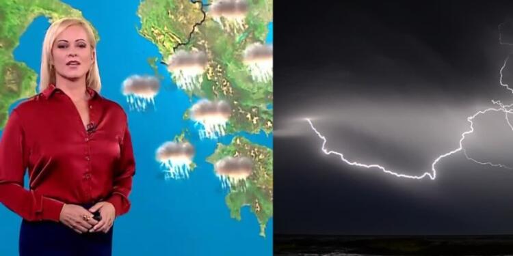 Βροχές, καταιγίδες και χαλάζι φέρνει η Χριστίνα Ρήγου: «Σε 4 περιοχές θα κορυφωθεί αύριο η αστάθεια»