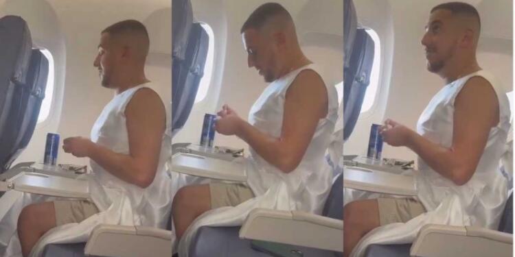 Φυσιολογικό δεν τον λες: Γαμπρός επιβιβάζεται για το Bachelor πάρτι του στην Ίμπιζα ντυμένος… νύφη (video)