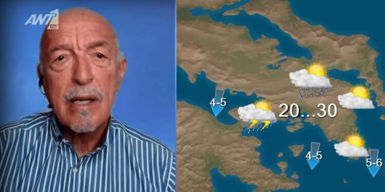 Βούρδουλας ο Τάσος Αρνιακός: «48 ώρες γεμάτες καταιγίδες! Οργανωμένο βαρομετρικό χαμηλό χτυπάει την χώρα!»