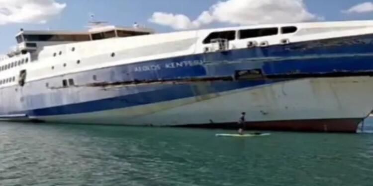 Ρημάζει σήμερα το «Αίολος Κεντέρης»: Τι απέγινε το πλοίο που το 2000 άλλαξε τα ταξίδια στο Αιγαίο (video)