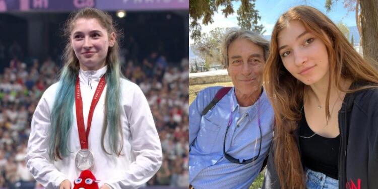 Δάκρυσε από χαρά όλη η Ελλάδα, χαμογέλασε περήφανος ο Αίας από ψηλά: Η στιγμή που η Λήδα Μανθοπούλου φορά το ασημένιο μετάλλιο μετά τον τελικό των 100 μέτρων (videos)