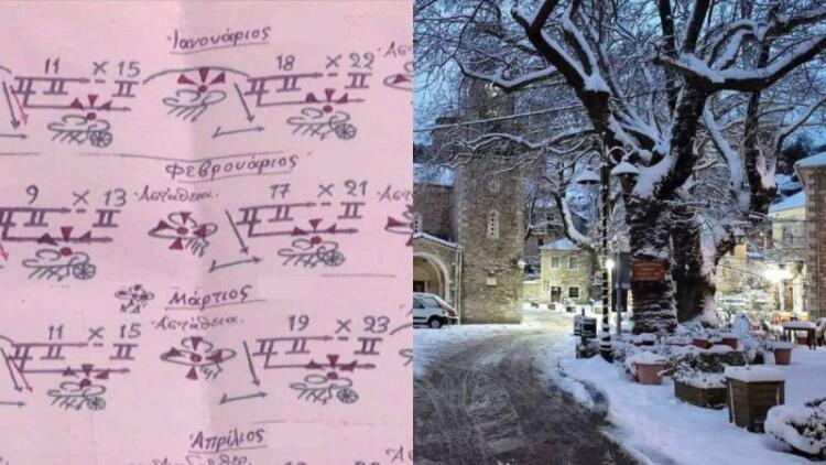 «Πολικό φράγμα» από τα Μερομήνια: Χωρισμένος στα δύο ο χειμώνας – Χιόνια από νωρίς