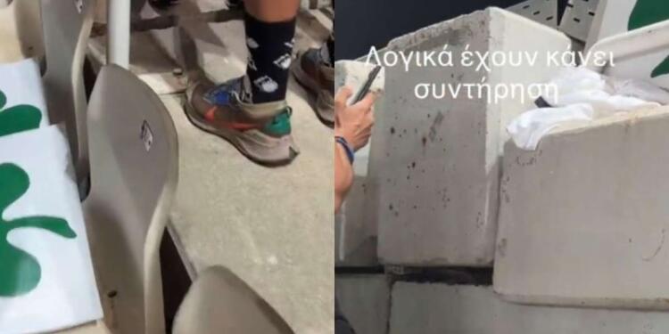 Το ΟΑΚΑ τρίζει: Βίντεο σοκ από οπαδούς του Παναθηναϊκού – Το Στάδιο κουνιέται σαν να γίνεται σεισμός 8 Ρίχτερ (video)
