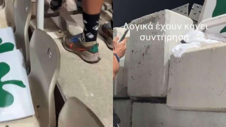 Το ΟΑΚΑ τρίζει: Βίντεο σοκ από οπαδούς του Παναθηναϊκού – Το Στάδιο κουνιέται σαν να γίνεται σεισμός 8 Ρίχτερ (video)