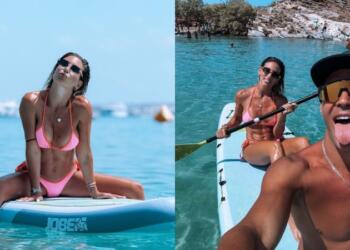 Καιρό είχαμε να δούμε τα πιτσουνάκια: Μέσα σε ένα 24ωρο φανερώθηκαν Αθηνά Οικονομάκου και Μπρούνο Τσερέλα