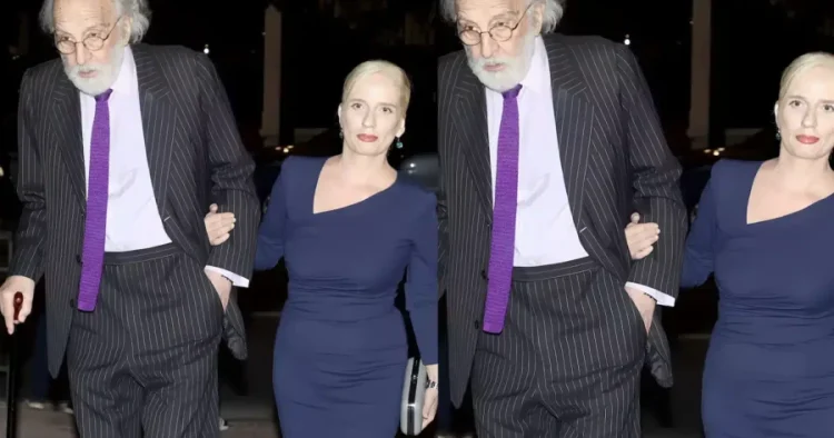 Νέα εμφάνιση του 90χρονου Αλέξανδρου Λυκουρέζου με την ξανθιά καλλονή