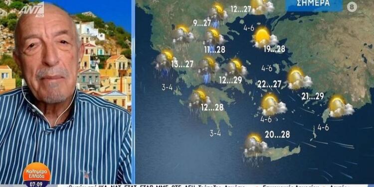 «Έχει μπει δυναμικά! Από την Τρίτη μάλιστα έρχεται…»: Το ανακοίνωσε ο Τάσος Αρνιακός για τον καιρό