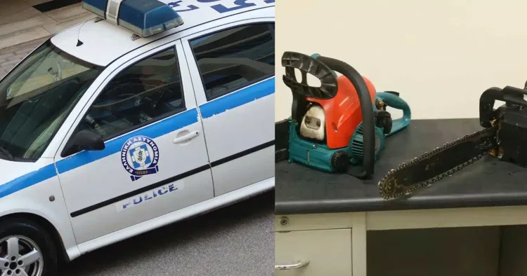 Κρήτη: Ηλικιωμένος κυνήγησε με αλυσοπρίονο τον δικαστικό επιμελητή γιατί πήγαν να του κατασχέσουν το σπίτι