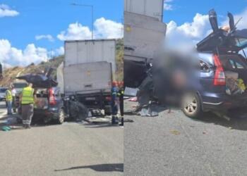 Οικογενειακή τραγωδία στην Αχαΐα: Ακαριαία νεκρό ένα ζευγάρι, πέθαναν ο ένας δίπλα στον άλλον