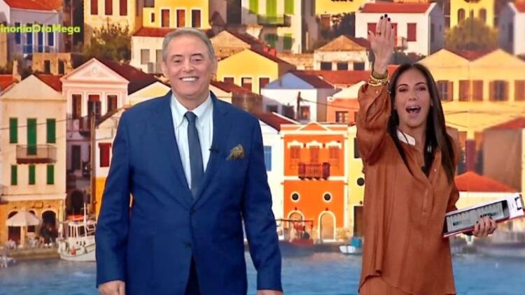 Μπήκαν… με φόρα και απρόοπτο για την πρώτη καλημέρα Ανθή Βούλγαρη και Ιορδάνης Χασαπόπουλος: Το ατύχημα στην πρεμιέρα για την νέα σεζόν (video)