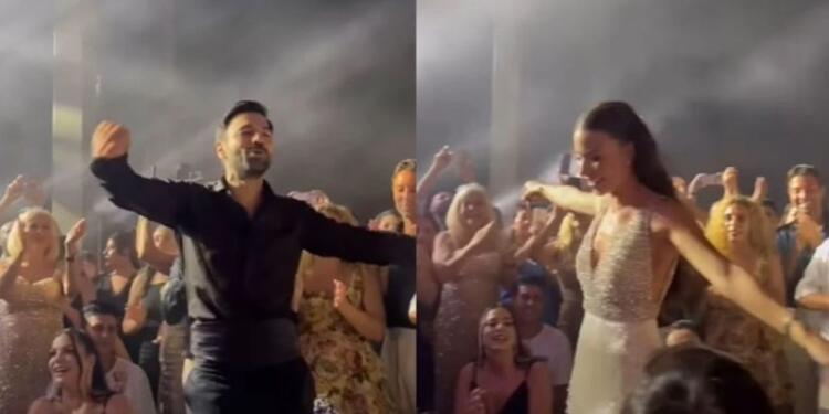 Γάμος Ανδρέα Γεωργίου – Σιμώνης Χριστοδούλου: Το ασήκωτο ζεϊμπέκικο του γαμπρού και της νύφης στο γλέντι – Γλέντι μέχρι τις πρώτες πρωινές ώρες