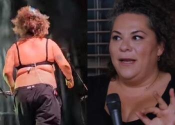 Ματούλα Ζαμάνη: Τη βρήκαν και την πήραν στο κατόπι – Η απρόσμενη αντίδρασή της μετά τον χαμό με την μπλούζα (video)