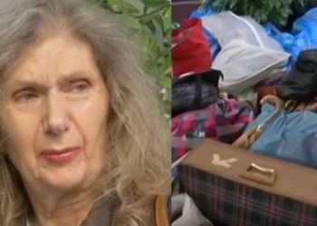 Λύγισε η Μαρίνα Νικολαΐδου – Πέταξαν τα πράγματά της έξω από το Σπίτι του Ηθοποιού – Εικόνες ντροπής