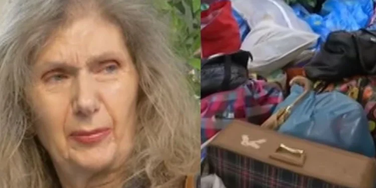 Λύγισε η Μαρίνα Νικολαΐδου – Πέταξαν τα πράγματά της έξω από το Σπίτι του Ηθοποιού – Εικόνες ντροπής